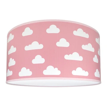 Детскo Лампа за таван CLOUDS PINK 2xE27/60W/230V розова