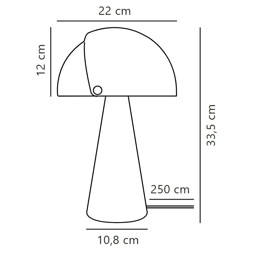 DFTP by Nordlux - Настолна лампа ALIGN 1xE27/25W/230V бежов