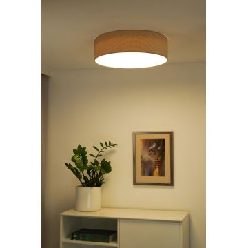 Duolla - LED Плафониера CORTINA LED/26W/230V Ø 30 см бежов