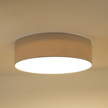 Duolla - LED Плафониера CORTINA LED/26W/230V Ø 30 см сив