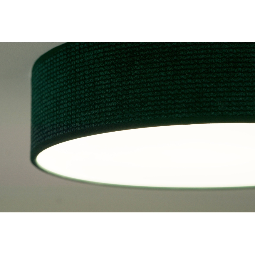 Duolla - LED Плафониера CORTINA LED/26W/230V Ø 30 см зелен