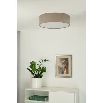 Duolla - LED Плафониера CORTINA LED/26W/230V Ø 30 см кафяв