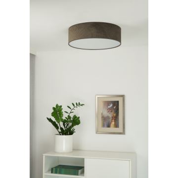 Duolla - LED Плафониера CORTINA LED/26W/230V Ø 30 см кафяв