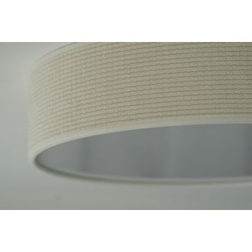 Duolla - LED Плафониера CORTINA LED/26W/230V Ø 30 см кремав