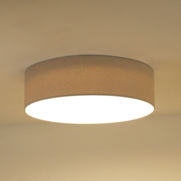 Duolla - LED Плафониера CORTINA LED/26W/230V Ø 45 см сив