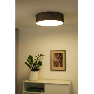 Duolla - LED Плафониера CORTINA LED/26W/230V Ø 45 см кафяв