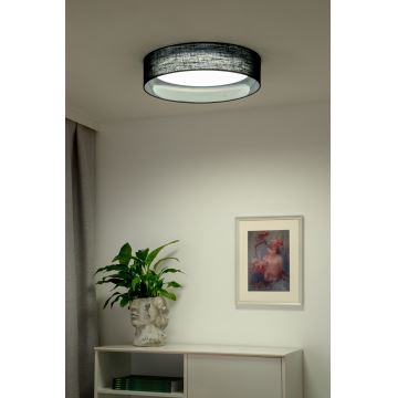 Duolla - LED Плафониера ROLLER LED/24W/230V черен