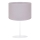 Duolla - Настолна лампа BRISTOL 1xE14/15W/230V сива/бяла