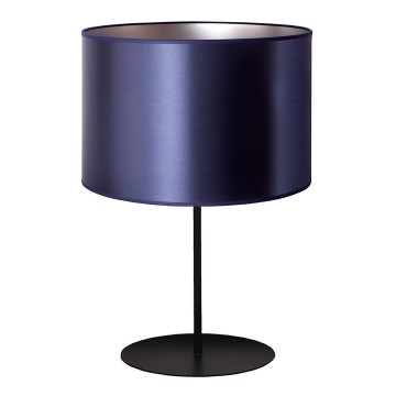 Duolla - Настолна лампа CANNES 1xE14/15W/230V 20 см синя/сребриста/черна