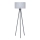 Duolla - Стояща лампа ECHO1 1xE27/40W/230V сива/дантела