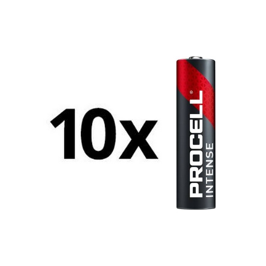 Duracell - 10 бр. Алкална батерия Procell Intense LR03/AAA 1,5V 1465 mAh