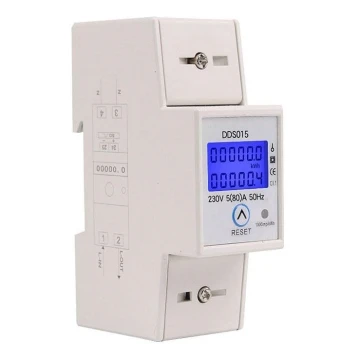 Еднофазен електромер за DIN релса DDS015