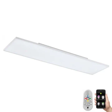 Eglo 32348 - RGBW Димируем плафон TURCONA LED/36W/230V + дистанционно управление