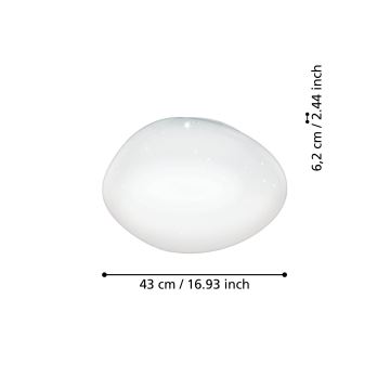 Eglo - LED RGBW Димируема лампа LED/21,6W/230V ZigBee