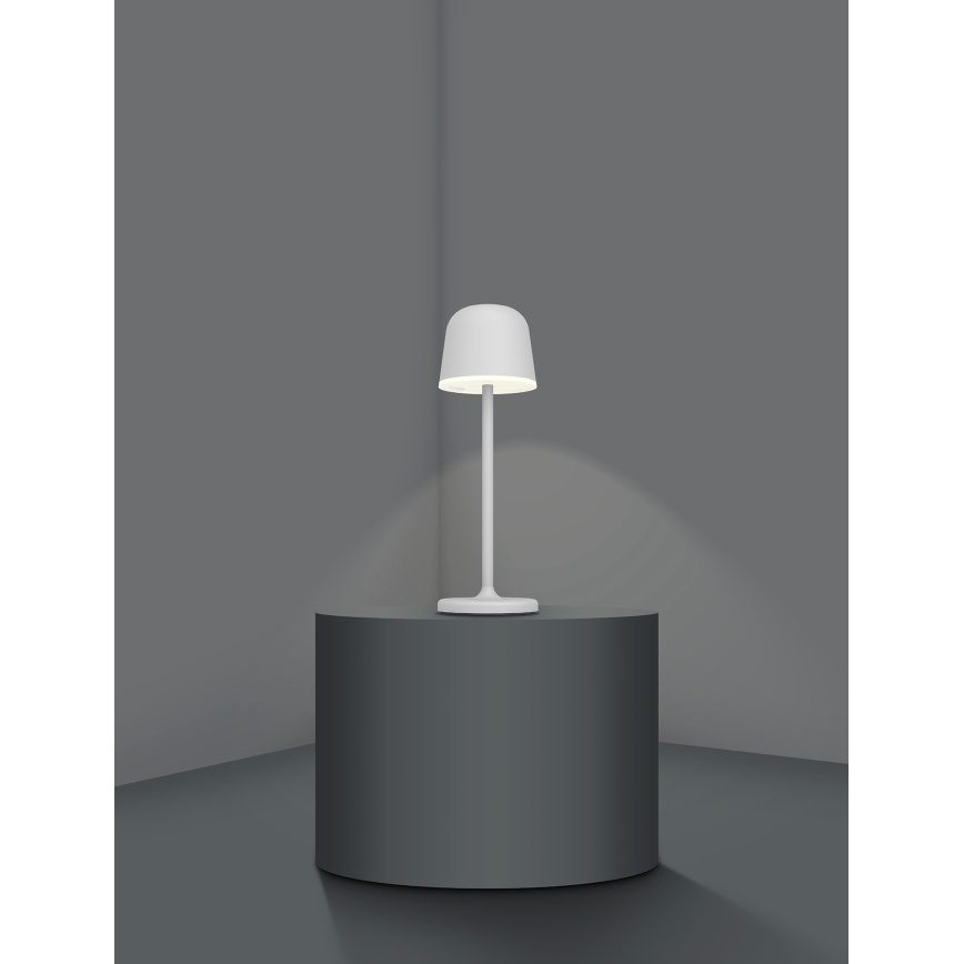 Eglo - LED Димируем екстериорен rechargeable лампа LED/2,2W/5V 1800 mAh сив IP54