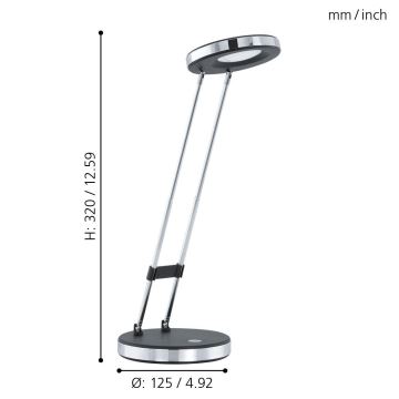 Eglo - LED Настолна лампа LED/3W/230V