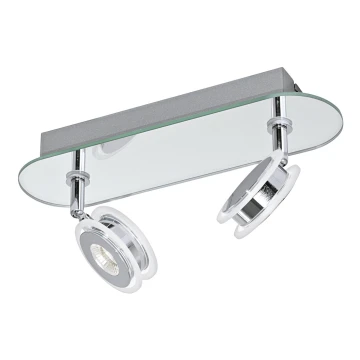 Eglo 95278 - LED Точкова За баня лампа AGUEDA 2xLED/3,3W/230V IP44