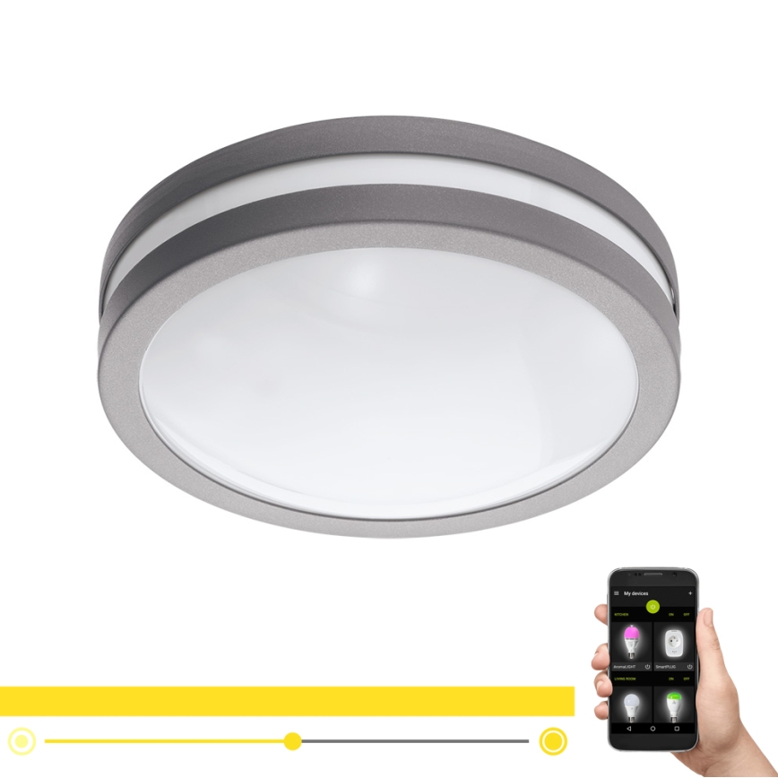 Eglo - LED Димируема лампа за баня за таван LOCANA-C LED/14W/230V Bluetooth IP44