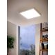 Eglo - LED Лампа за таван 1xLED/25W/230V бяла ръбест 2500 lm