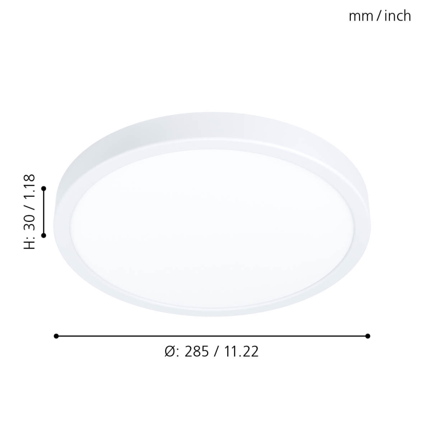 Eglo - LED Лампа за таван LED/20W/230V