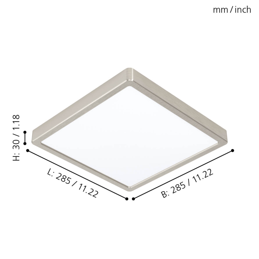 Eglo - LED Лампа за таван LED/20W/230V