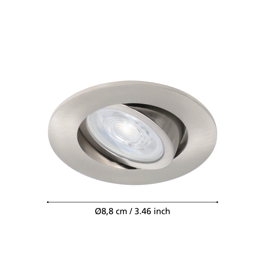 Eglo - LED RGBW Димируема лампа за вграждане LED/5W/230V ZigBee