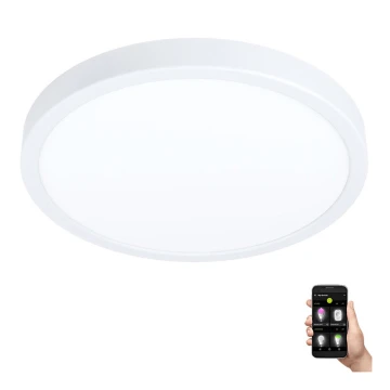 Eglo - LED Димируем плафон за баня LED/19,5W/230V 2700-6500K IP44 ZigBee