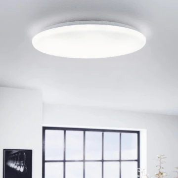 Eglo - LED Димируема лампа за таван LED/40W/230V + дистанционно управление