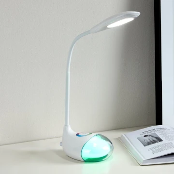 Eglo - LED Димируема Настолна лампа 1xLED/2,2W+0,3W/230V RGB