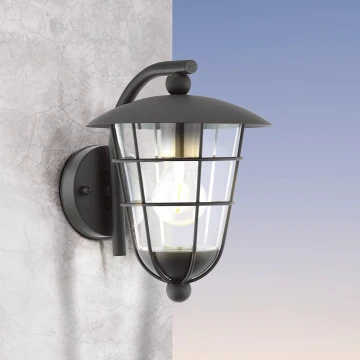 Eglo - LED Екстериорен аплик 1xE27/8,5W/230V IP44