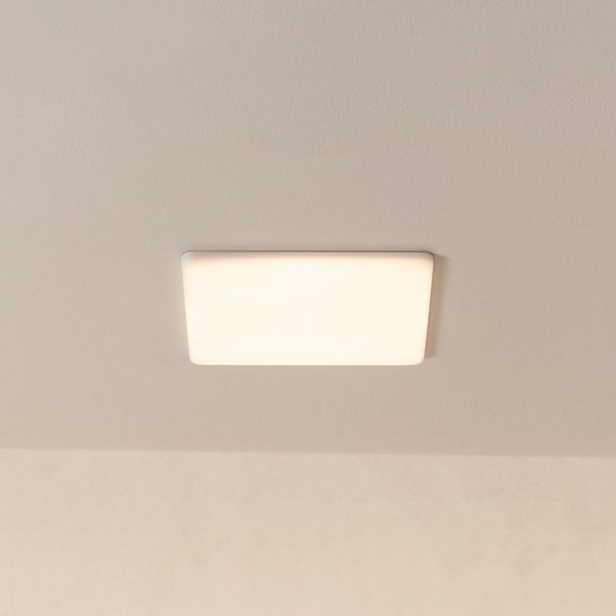 Eglo - LED Лампа за вграждане в баня LED/18W/230V 21,5x21,5 см IP65