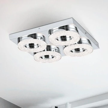 Eglo - LED Кристална Лампа за таван 4xLED/4W/230V