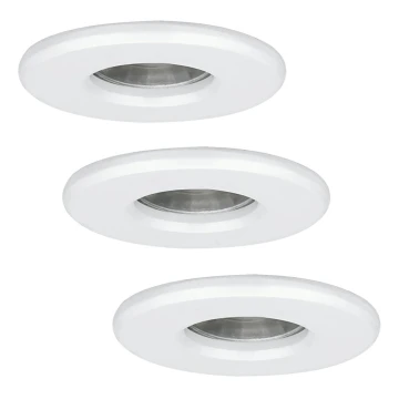 Eglo - К-кт 3x LED лампа за баня IGOA 1xGU10/3,3W/230V IP44