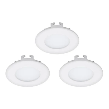 Eglo - Комплект 3x LED Осветление за окачен таван FUEVA 1 1xLED/2,7W/230V