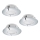 Eglo - Комплект 3x LED Осветление за окачен таван PINEDA 1xLED/6W/230V