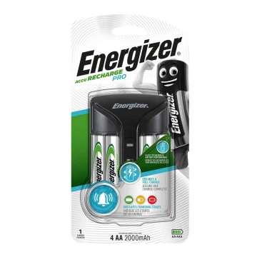 Energizer - Зарядно за батерии NiMH 7W/4xAA/AAA 2000mAh 230V