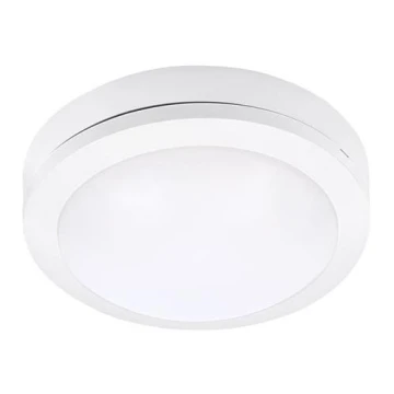 Екстериорна LED лампа за таван SIENA LED/13W/230V IP54 Ø 17 cm бял