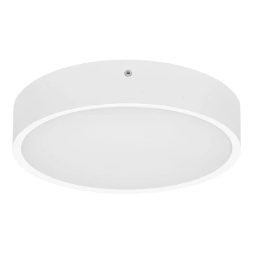 Екстериорна LED лампа за таван със сензор MARTIN LED/15W/230V 3000/4000K Ø 30 см IP65 бял