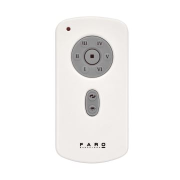 FARO 32028 - Вентилатор за таван MINI ETERFAN черен + дистанционно управление