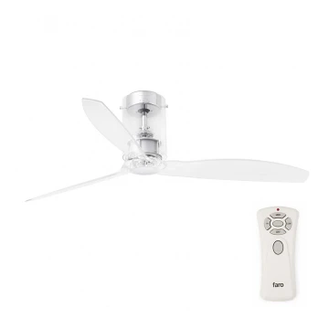 FARO 33393 - Таванен вентилатор MINI TUBE FAN с дистанционно управление и захранващ двигател