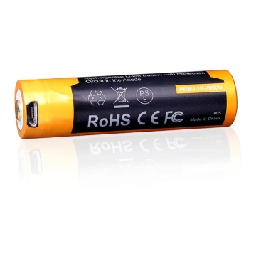 Fenix FE18650LI26USB - 1бр. Акумулаторна батерия USB/3,6V 2600 mAh