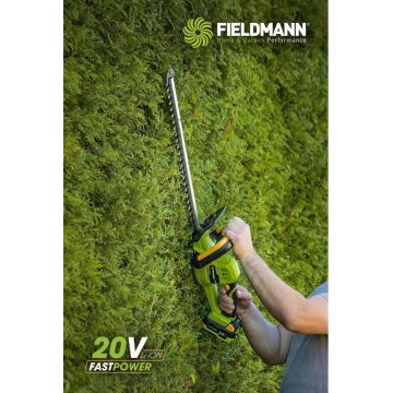 Fieldmann - Безкабелен тример за жив плет 20V