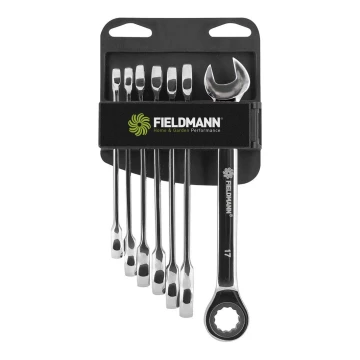 Fieldmann - К-кт гаечни ключове с тресчотка 7 бр.