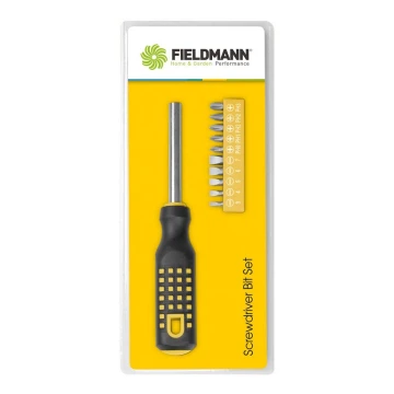 Fieldmann - Отвертка + 11 бр. битове