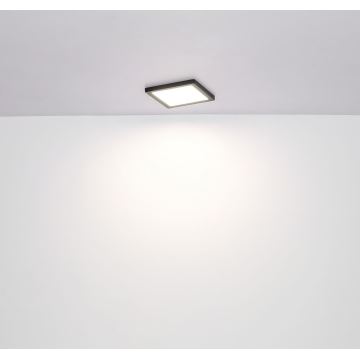 Globo - LED Плафон LED/18W/230V 3000/4000/6500K черен