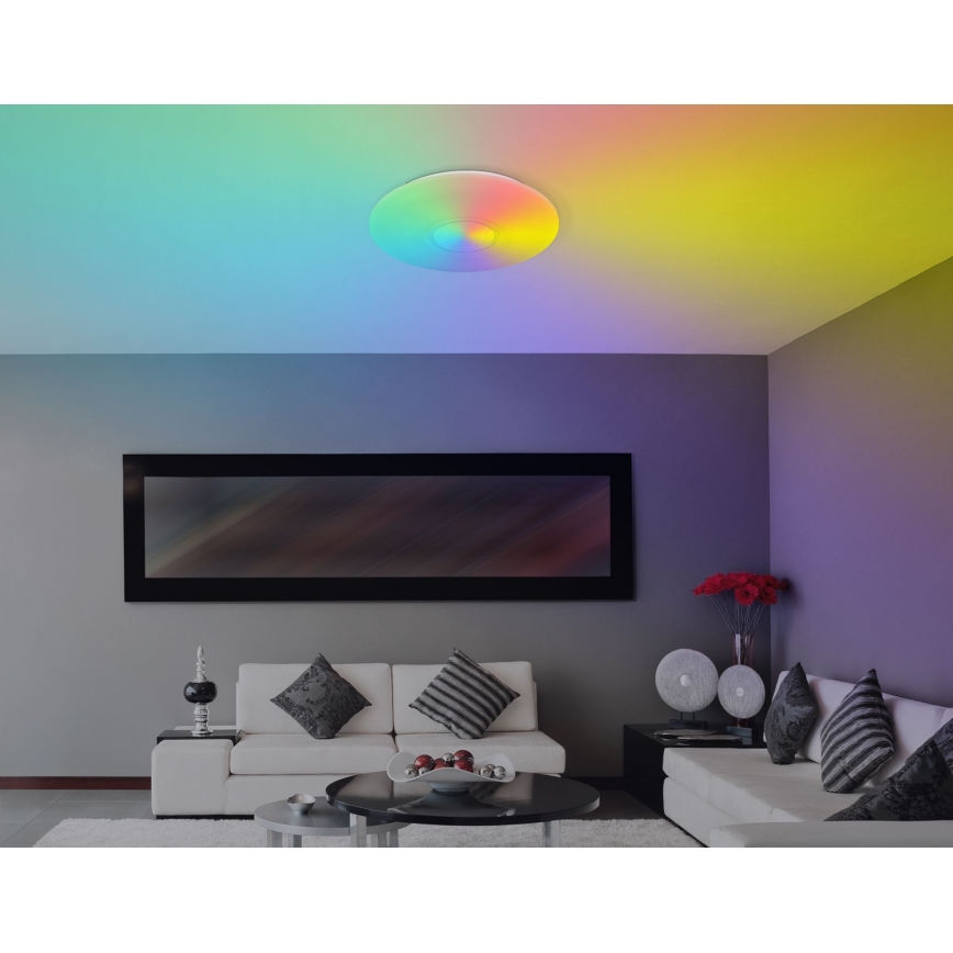 Globo - RGBW Димируем плафон LED/40W/230V 3000-6500K + дистанционно управление