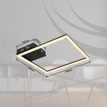 Globo - LED Полилей за повърхностен монтаж LED/18W/230V