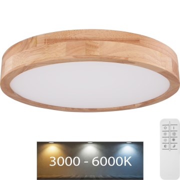 Globo - LED Димируем плафон LED/24W/230V 3000-6000K + дистанционно управление