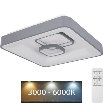 Globo - LED Димируем плафон LED/50W/230V 3000-6000K + дистанционно управление