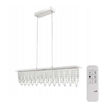 Globo - LED Димируем кристален полилей на връв LED/24W/230V 3000-6000K + дистанционно управление